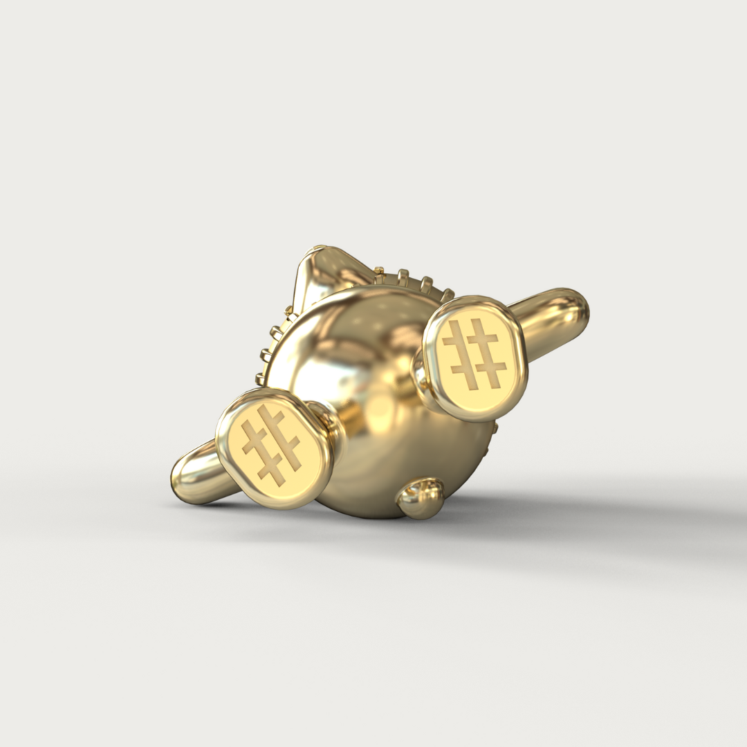 00 - Gold Pendant (24k Gold)